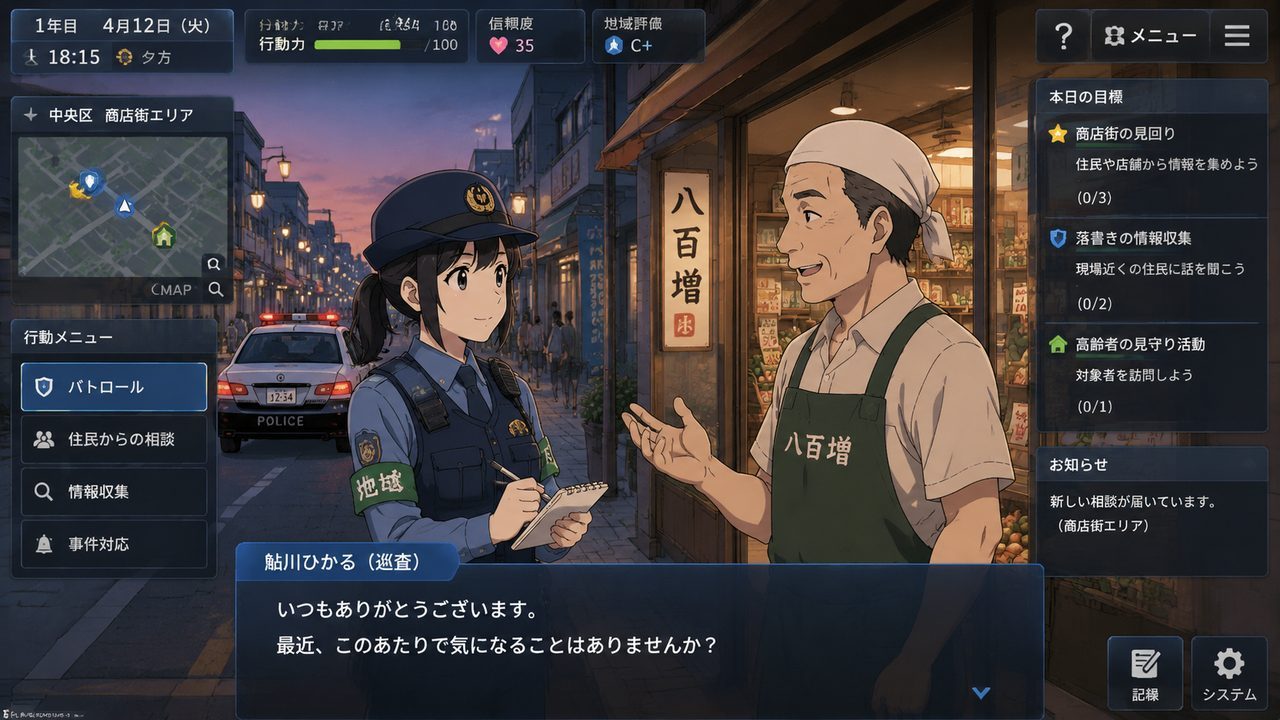 极道无赖EX 女警鮎川光 警察题材SLG 实机截图 7