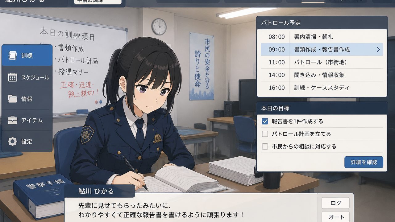 极道无赖EX 女警鮎川光 章节事件 实机截图
