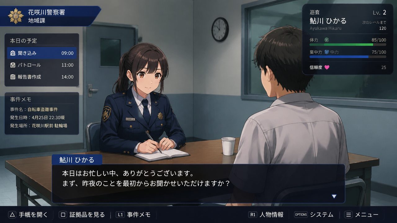 极道无赖EX 女警鮎川光 探索场景 专题图 3